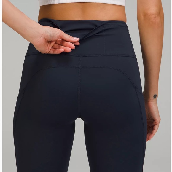 Lululemon Fast and Free Tight II 25" *Non-Reflective Nulux CAMO DEEP COAL MULTI - Picture 7 of 8